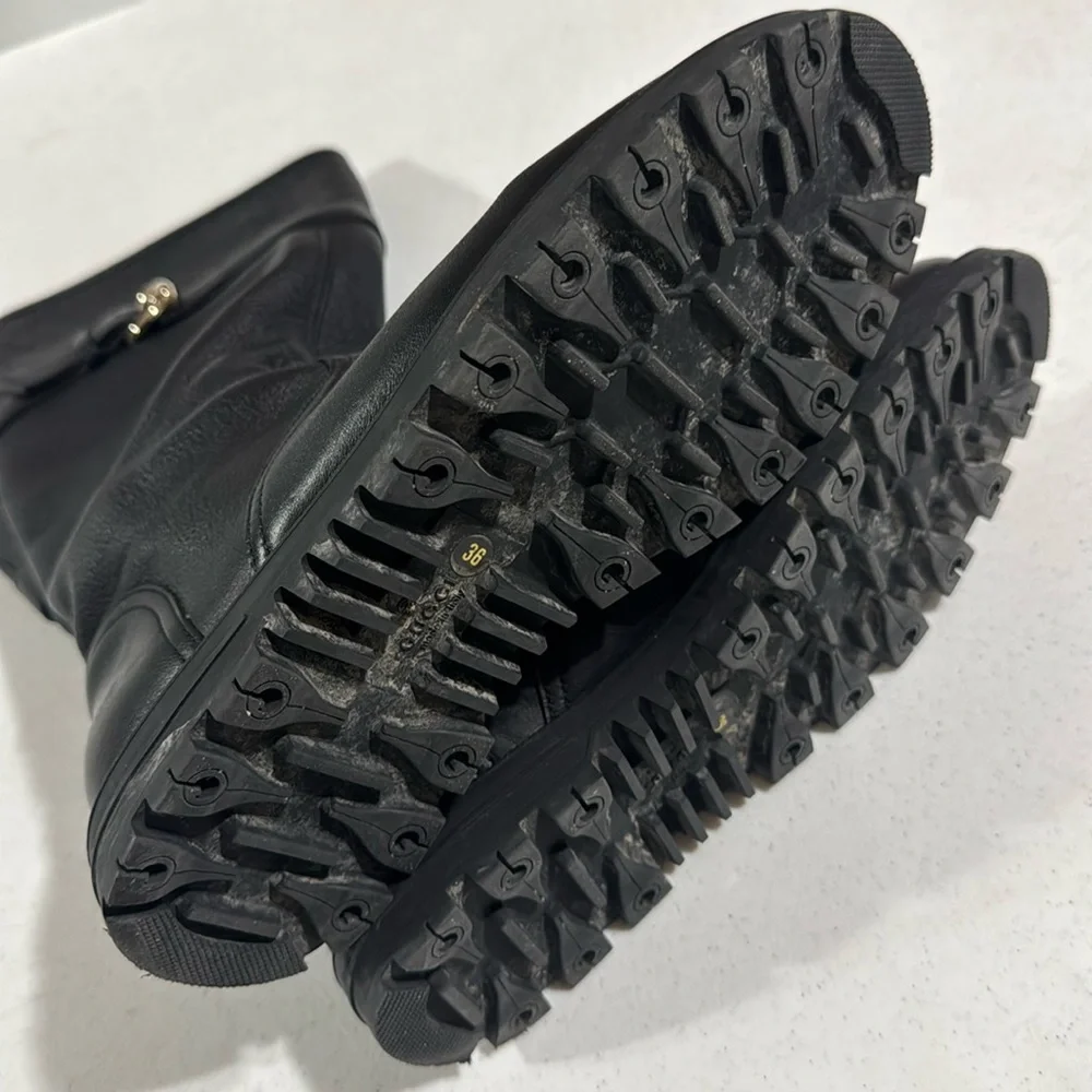 Gucci Boots Black GG Slip On Women’s Size 36 Authentic - Picture 5 of 12